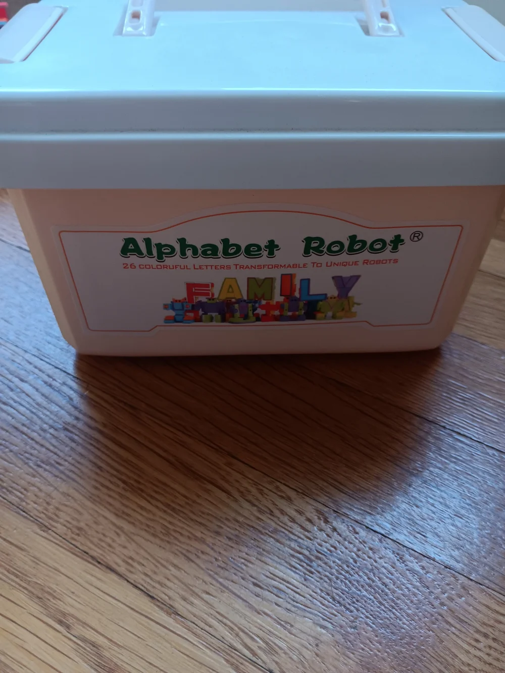 Colorful Alphabet Robot Set